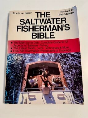 Vintage 1991 The Saltwater Fisherman's Bible